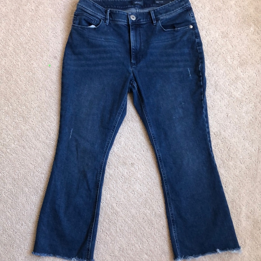 J. Jill Kick Flare Ankle Jeans, Size 6P